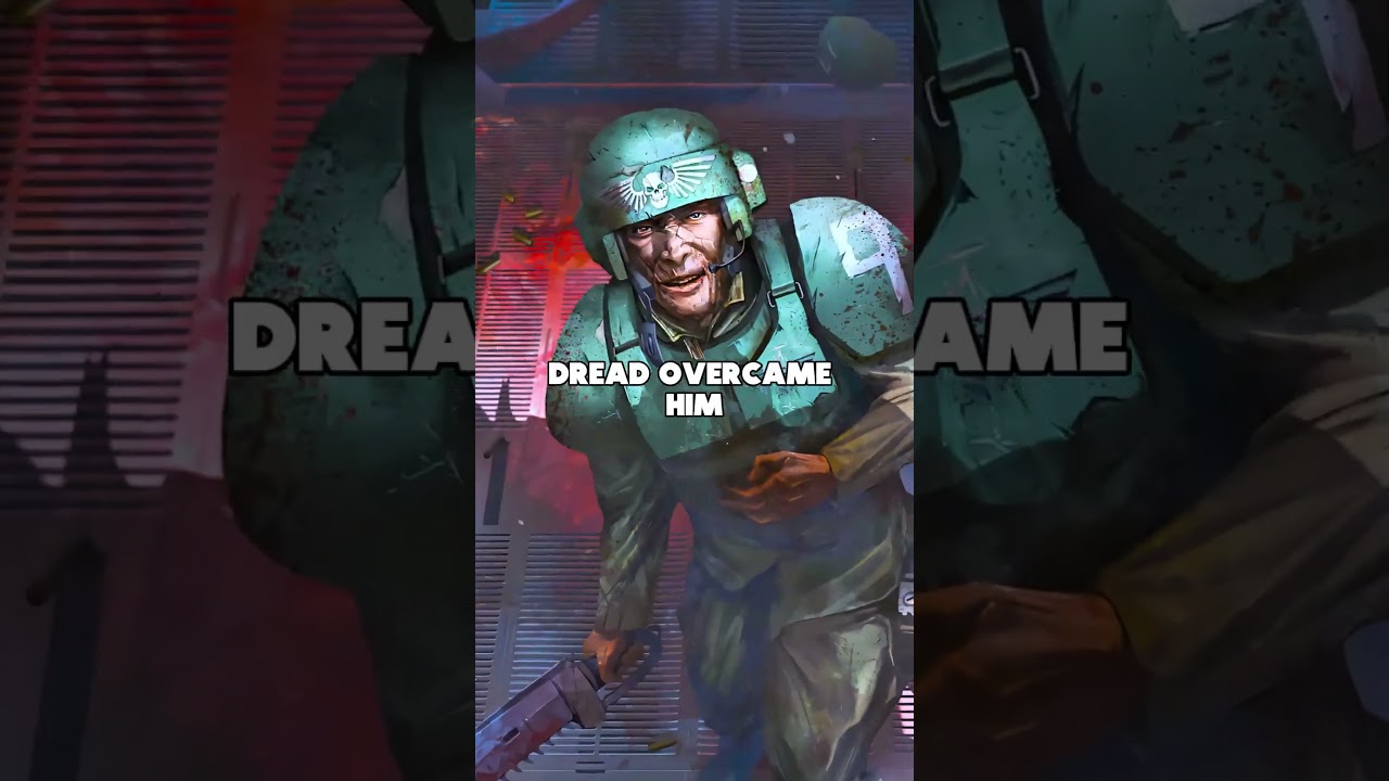 Iron Warrior Saves A Guardsman #warhammer #warhammer40k #lore #explained