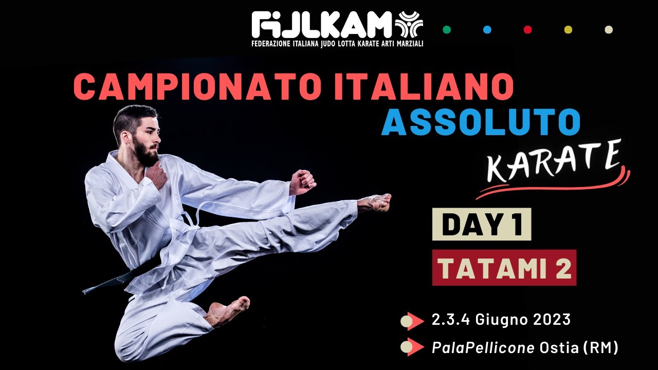 🥋 Karate - Campionato Italiano Assoluto 2023 - Day1 - Tatami2