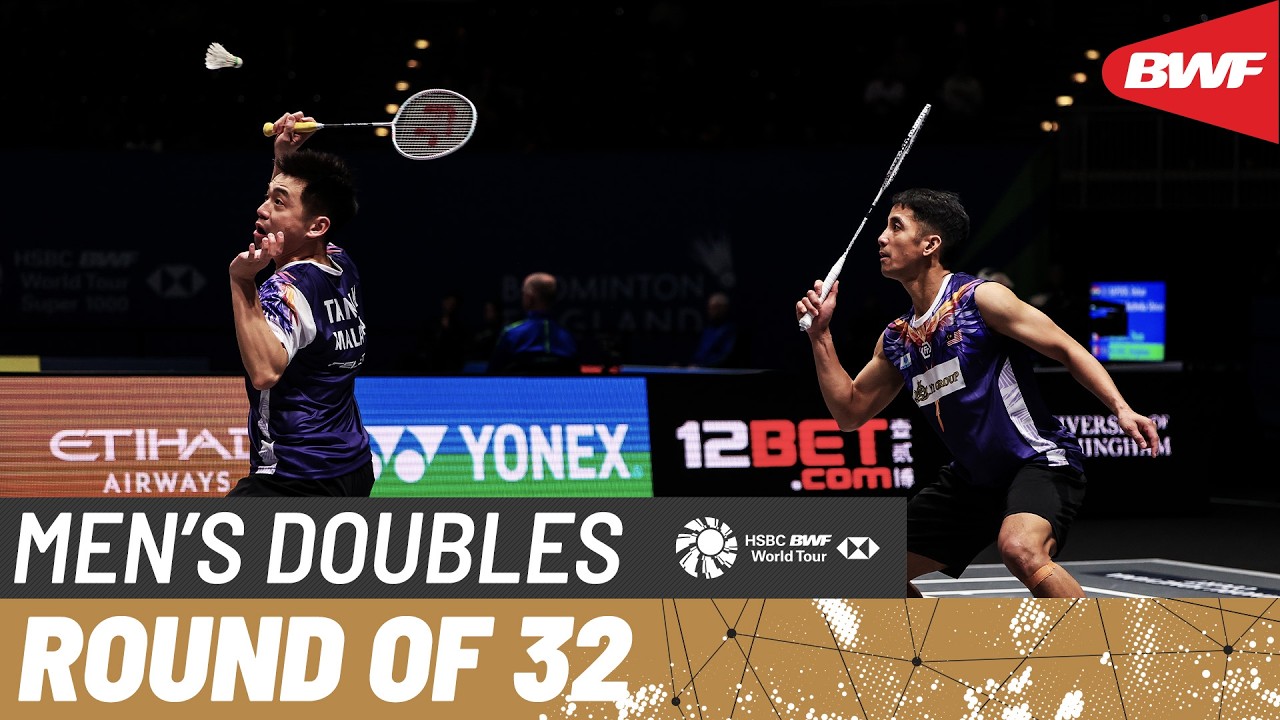 YONEX All England Open 2026 | Azriyn/Tan (MAS) vs Chiu/Wang (TPE) | R32