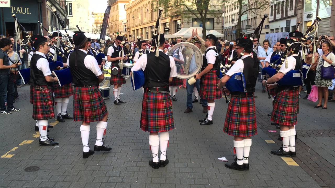 Paris and District Pipe Band, Strasbourg le 7 mai 2016