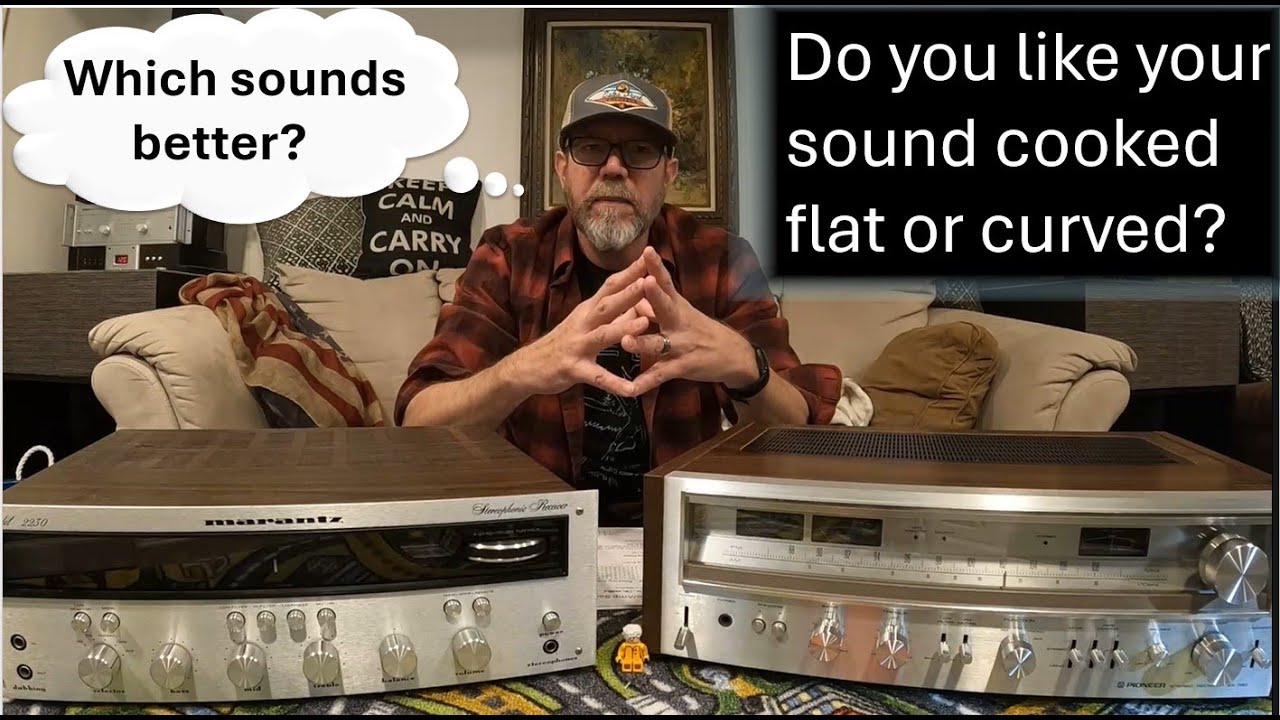 Vintage Marantz 2230 Vs Pioneer SX-780 - Cooking sound on a flat or curved pan... what's your pref?