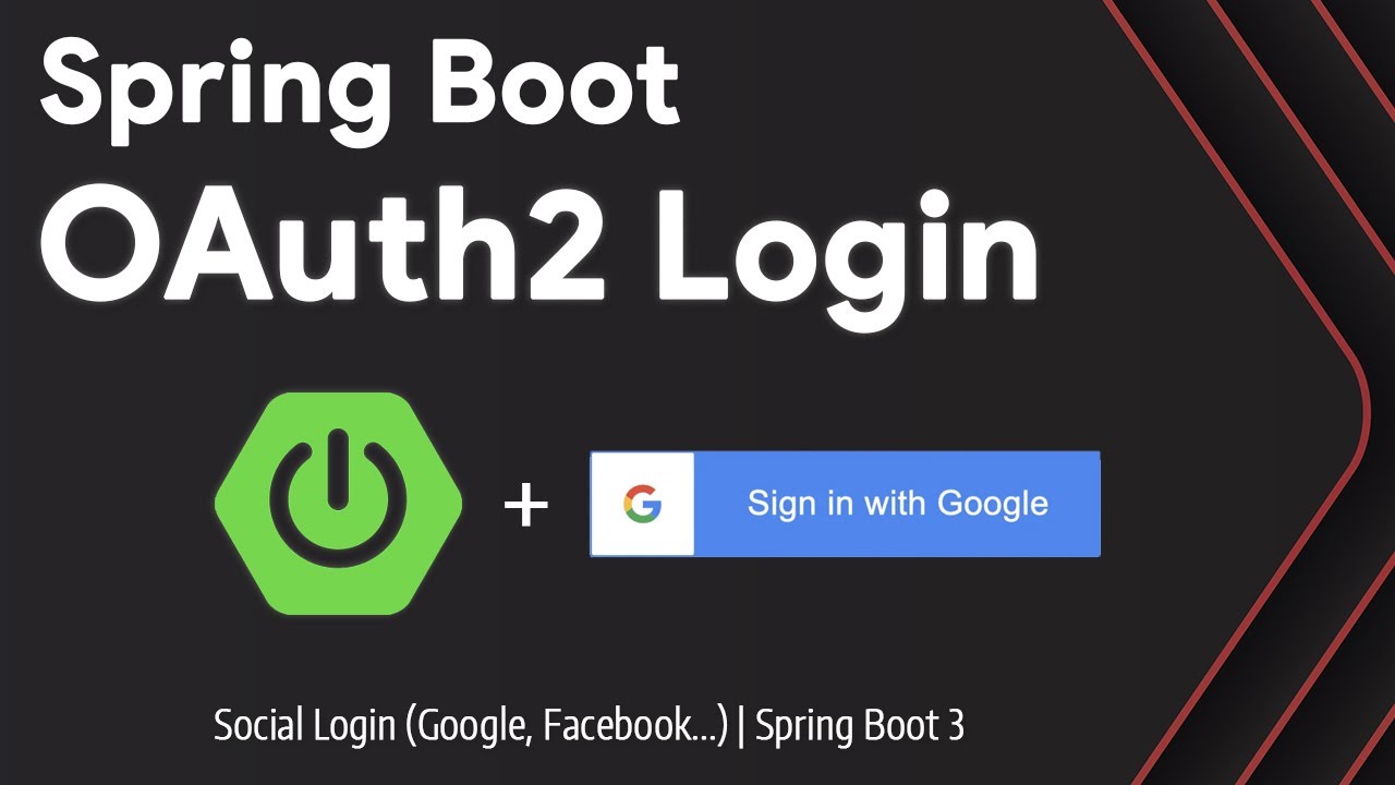 Вход через социальную сеть OAuth2 с помощью Spring Security | Учебное пособие по Spring Boot «Вой...