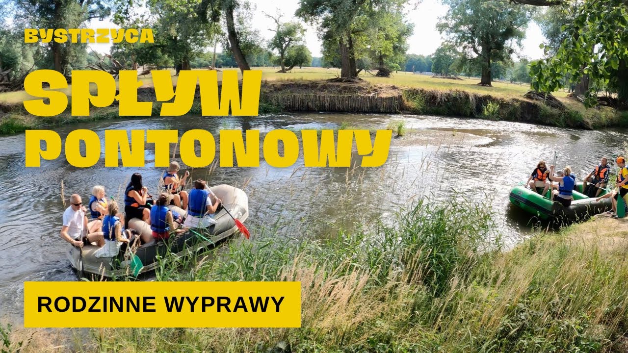2022-06-24 Bystrzyca - spływ pontonowy we Wrocławiu