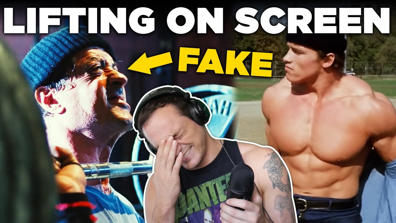 Weightlifting in Famous Films and Advertisements