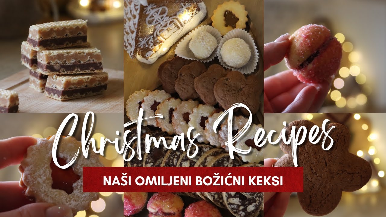 NAJBOLJI BOŽIĆNI KEKSI - 7 recepata!