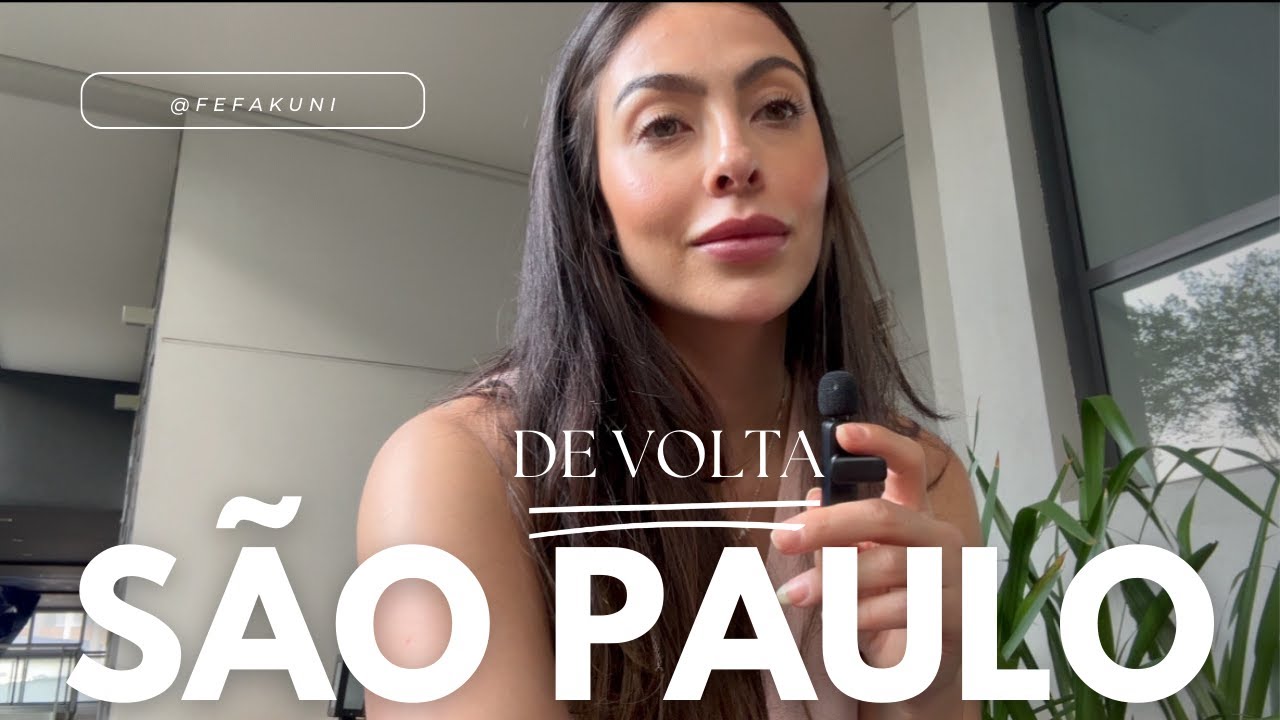 Vlog em São Paulo | rotina paulista, primeiros dias de volta, preparativos para o casamento