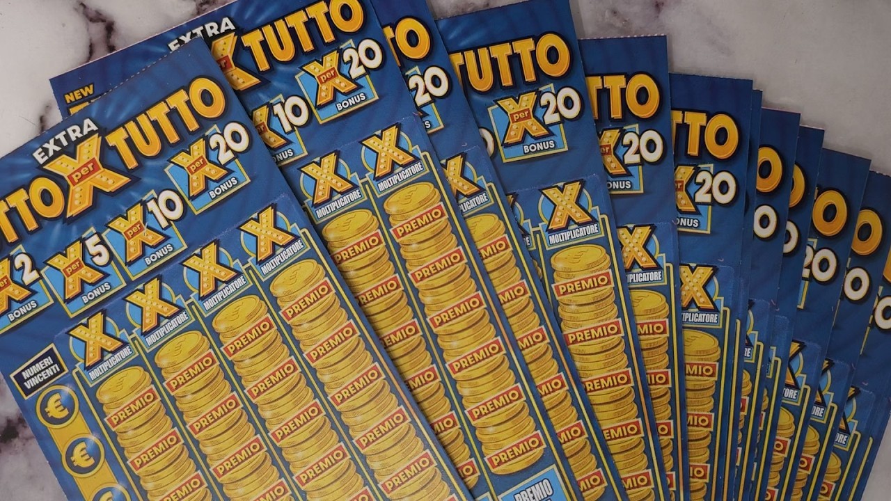 Gratto un pacco intero di Tutto X Tutto da 20
