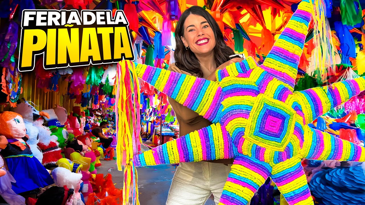 ACOLMAN 🇲🇽 La MEJOR FERIA de la PIÑATA de MEXICO ¡Descúbrela! 4K