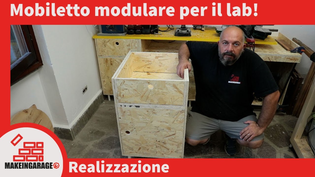 Come realizzare un mobiletto in legno, modulare (Fai da te)