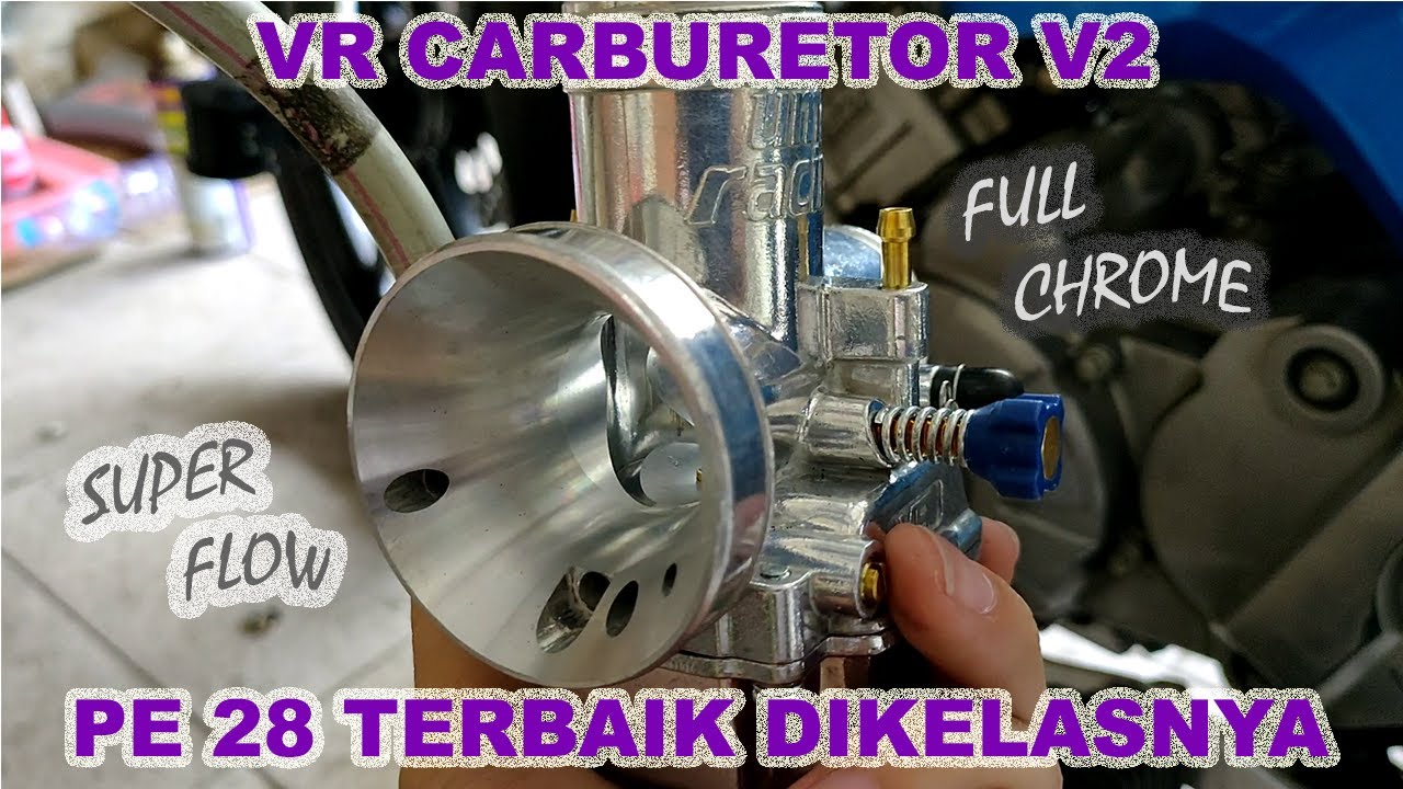 REVIEW SINGKAT PE 28 UMA RACING KARBURATOR SETARA PWK 28 (VR 28 CARBURETOR)