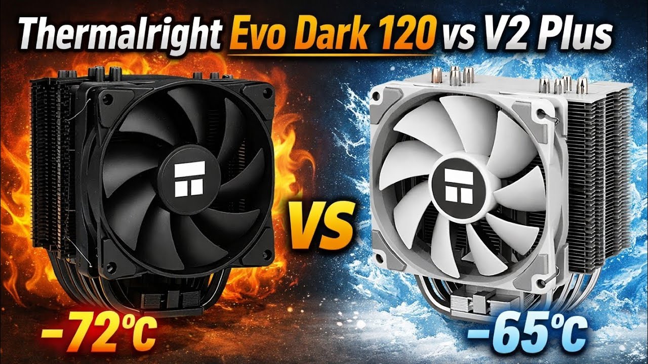 THERMALRİGHT EVO DARK 120 VS THERMALRİGHT 120 V2 PLUS MI HANGİSİ DAHA SERİN