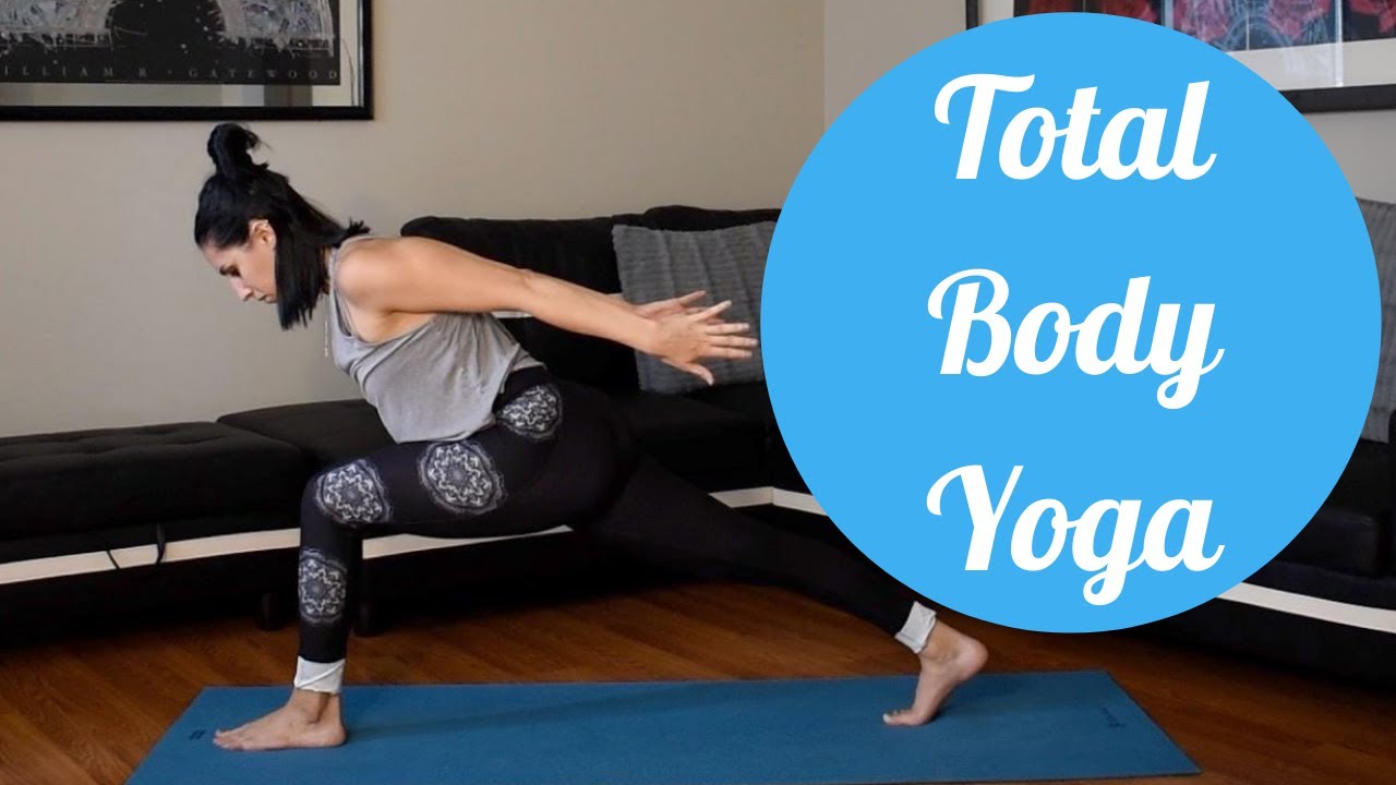 Work all your major muscles in one yoga flow! Total body yoga