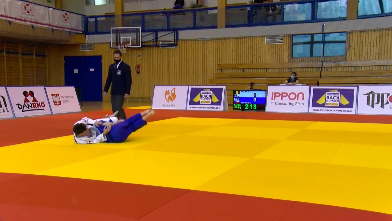 2020 Bielsko Biala 3 K 50 kg Naert Olivier BEL vs  Šopinec David CZE