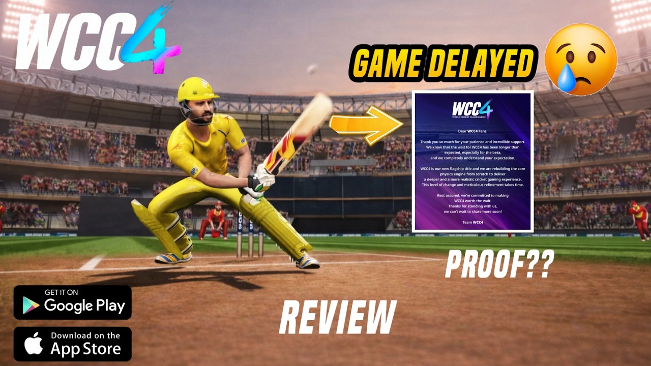 Wcc4 Coming As New Game ! Game Got Delayed & New Graphics ! Proof Review