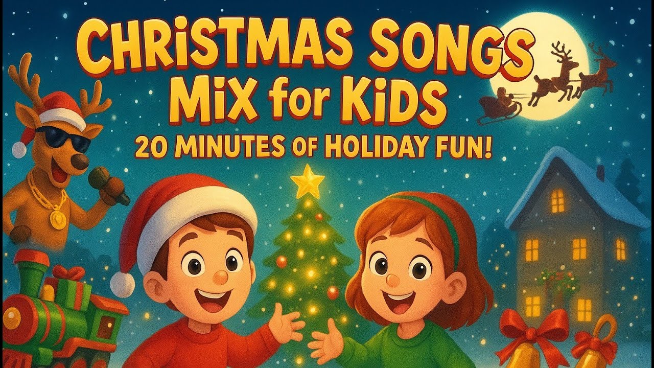 Christmas Songs Mix |  8 Most Popular Holiday Songs of ZippyTunes