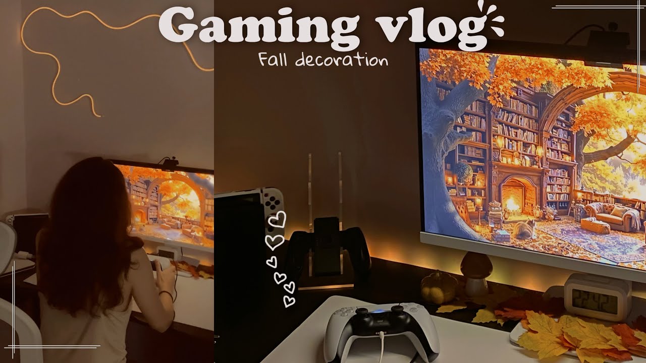 Gaming Vlog | Autumn Vibes, Stardew Valley & Detroit Become Human