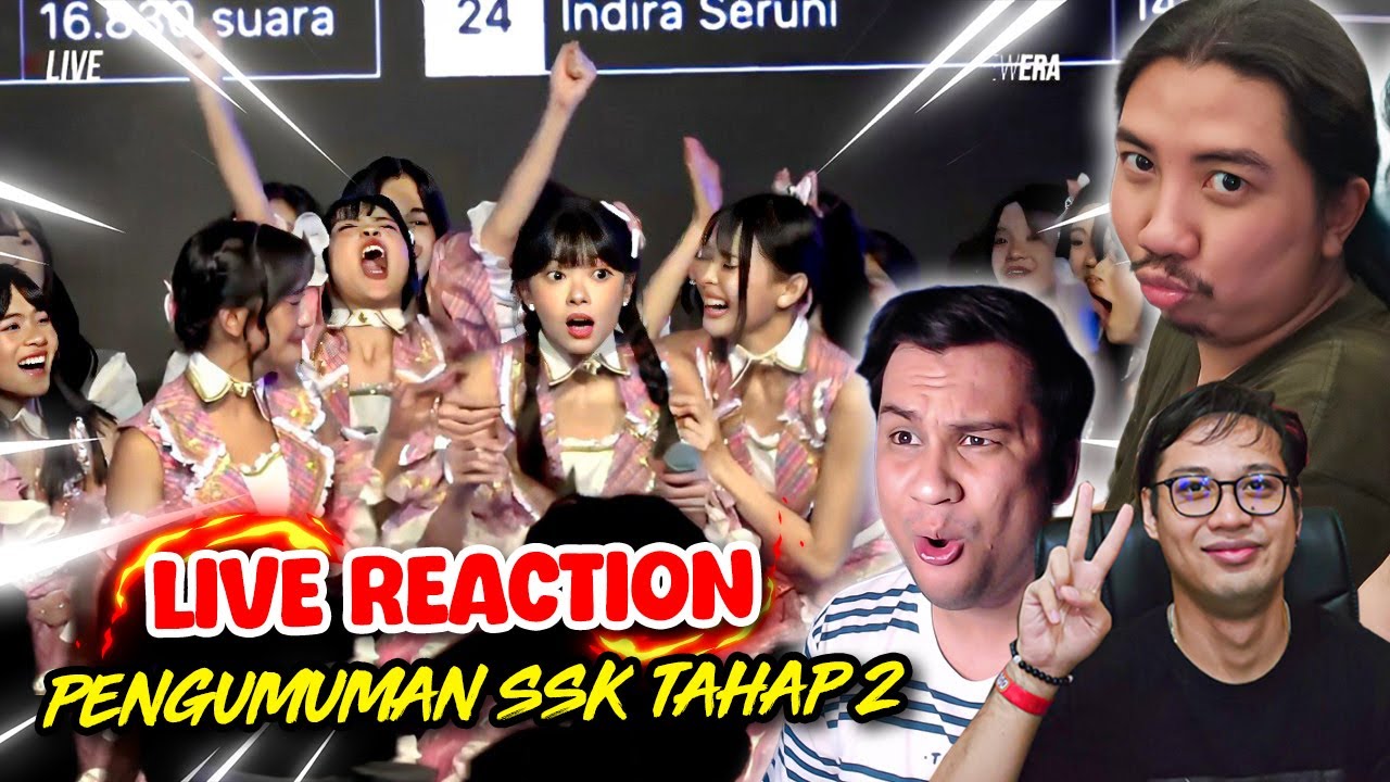 PENGUMUMAN SSK JKT48 2024 TAHAP 2 | Reaction & Tanggapan w/ Koh Reno, Nix, Pak Dok, Cibobz, Afif dkk