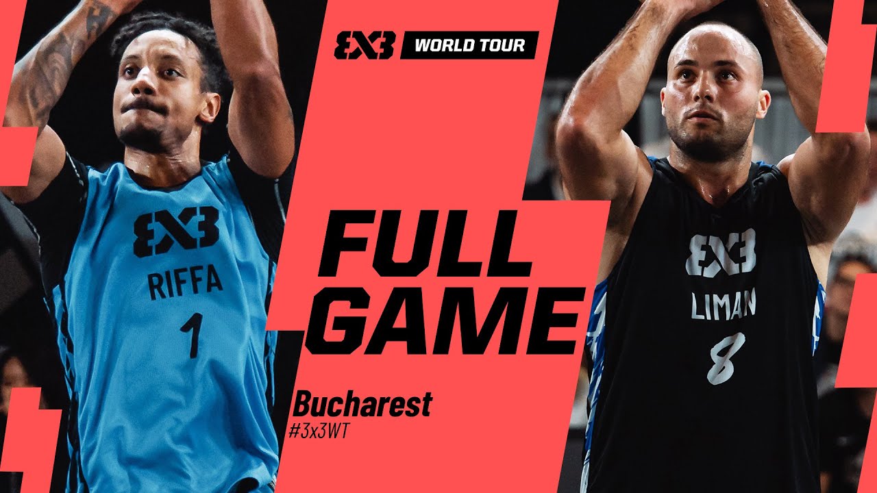 Риффа 🇧🇭 против Лимана 🇷🇸 | Полная игра полуфинала | Мировой тур ФИБА 3x3, Бухарест, 2025