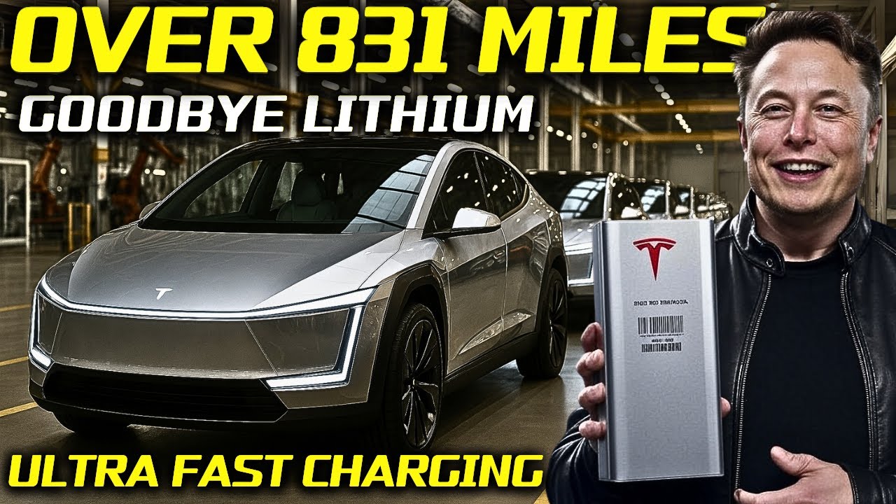 Tesla&rsquo;s New Aluminum-Ion Battery! 300 miles in 5 min, $10k,  Elon Musk&rsquo;s Model 2 (2026) IT&rsquo;S HERE!