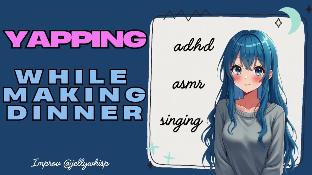 [F4A] Yapping while making dinner [Water Sounds] [Cooking Sounds] [Yawn] [Swearing] [F-Bombs] [ASMR]
