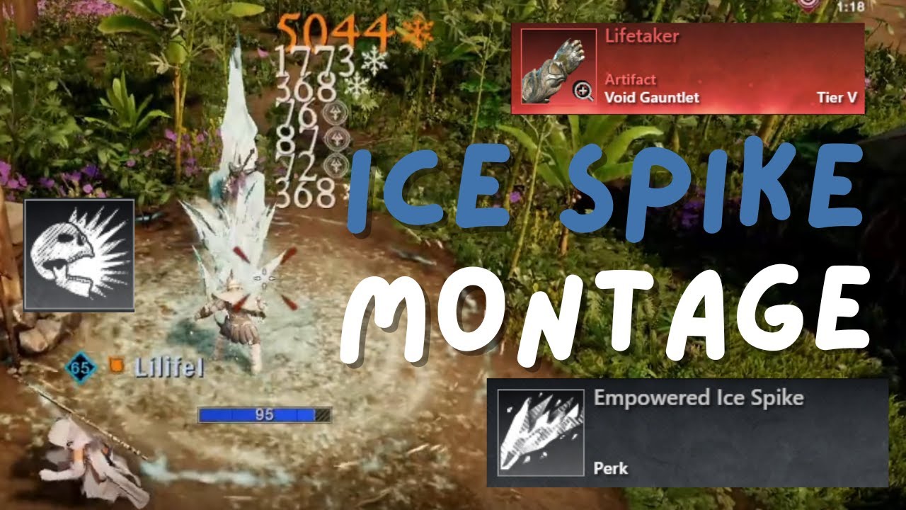 Ice Gauntlet Spammer IG/VG PVP (With Build) - New World Aeternum
