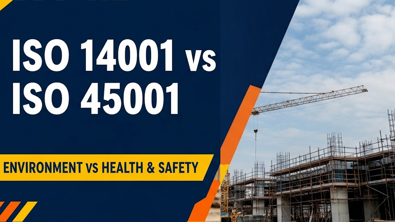 ISO 14001 против ISO 45001: объяснение различий между охраной окружающей среды и охраной труда