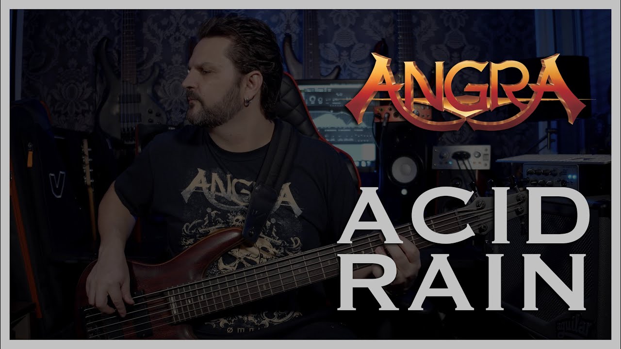 Felipe Andreoli - Angra - Acid Rain [Bass Playthrough]