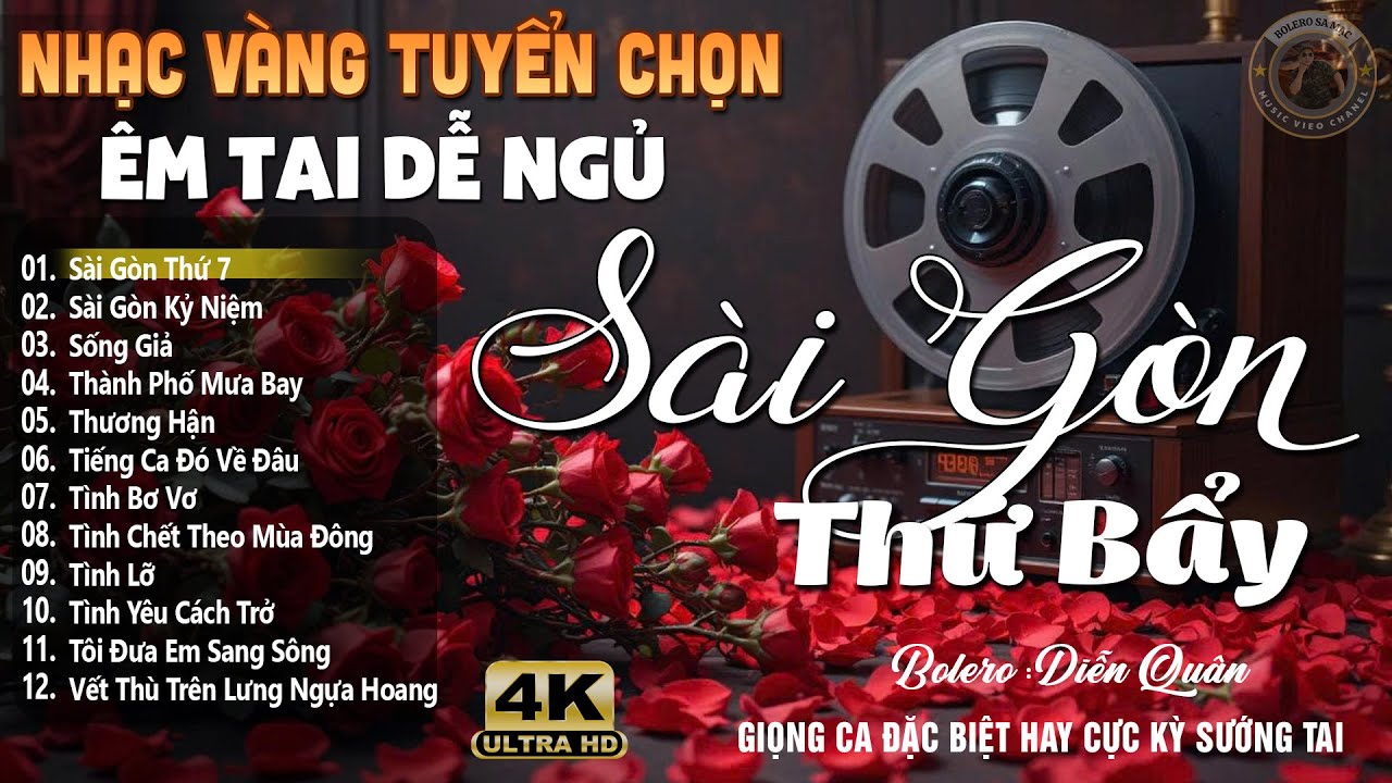 S&agrave;i G&ograve;n Thứ 7 ➤ Lk Nhạc V&agrave;ng Xưa DIỄN QU&Acirc;N Cực &Ecirc;m Tai | Ca Nhạc Trữ T&igrave;nh Bolero Hay Nhất Hiện Nay