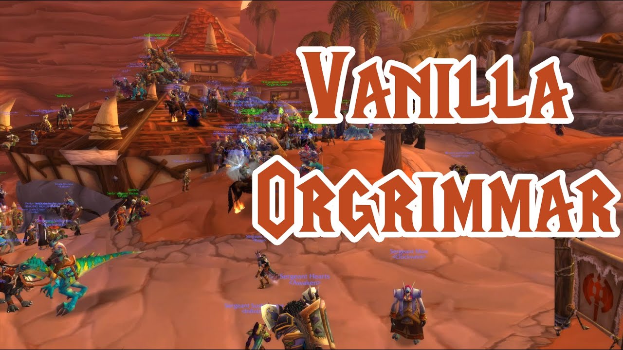 Throwback to Classic: Exploring Orgrimmar