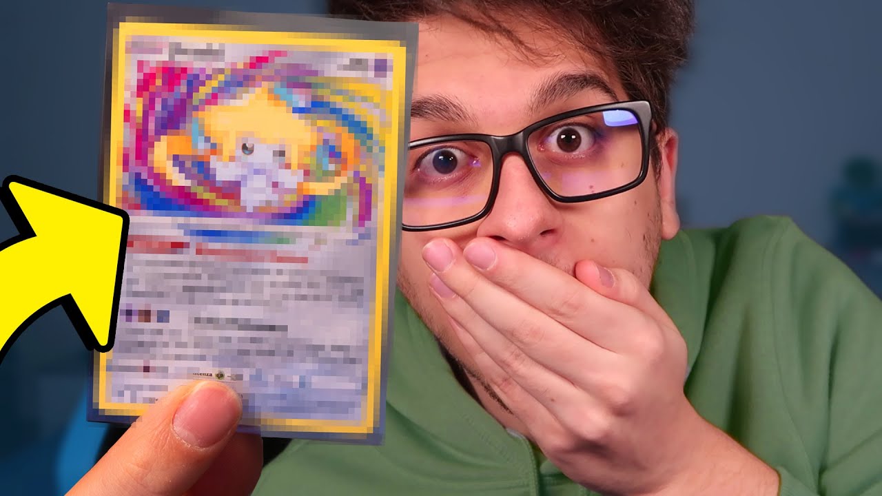 HO TROVATO UNA CARTA POKEMON RARISSIMA - NON CI CREDO - SPACCHETTAMENTO