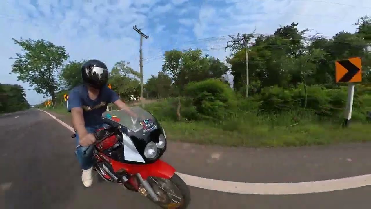 YAMAHA TZR 150 CC ไปขับรถเล่นกันครับ