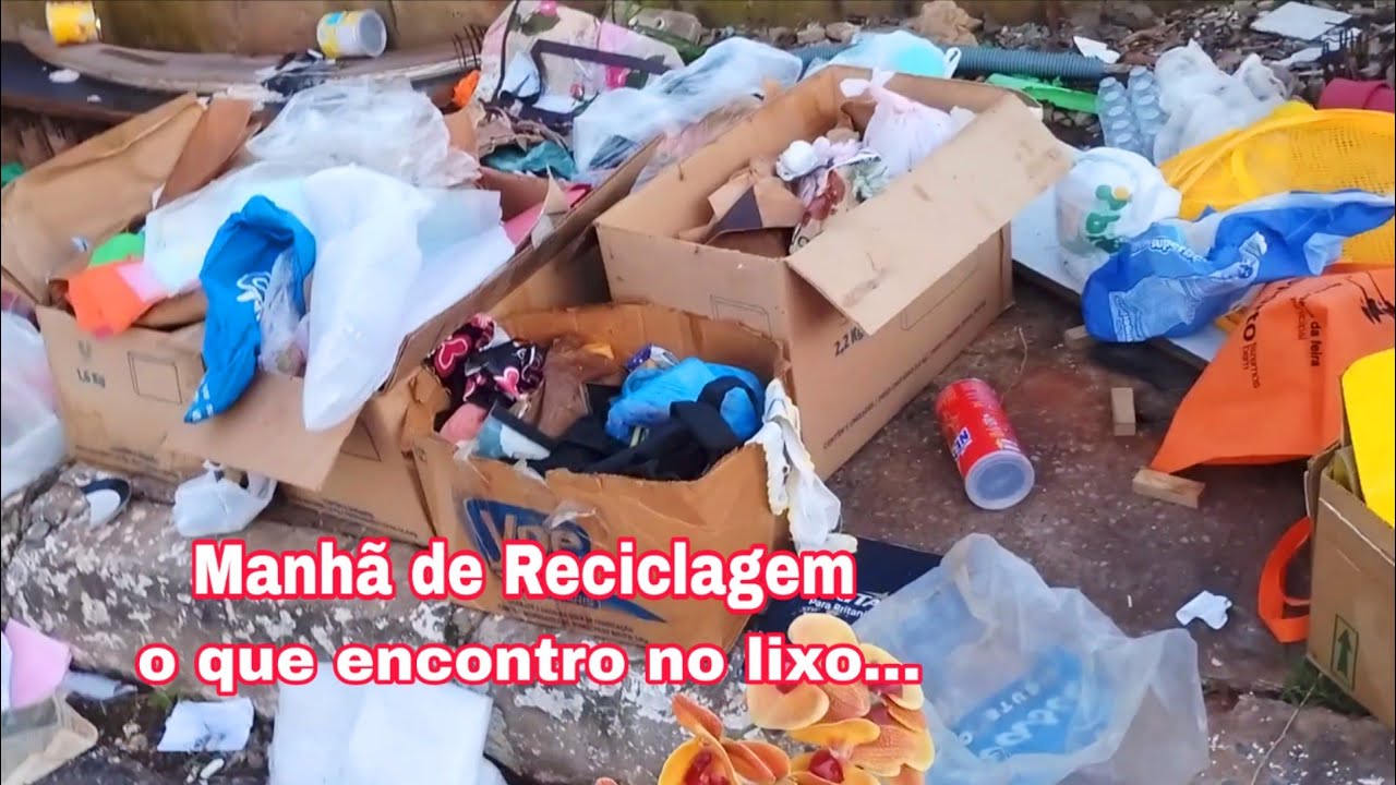 Fui reciclar e achei coisas incríveis no lixo do DF | vlog real de reciclagem