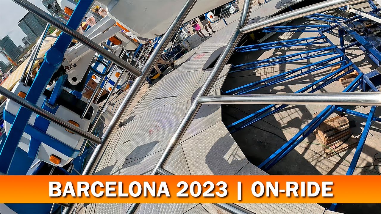 SKYLAB (Corchs) | ON-RIDE | Feria de Abril de Barcelona 2023 - Ferias A TOPE