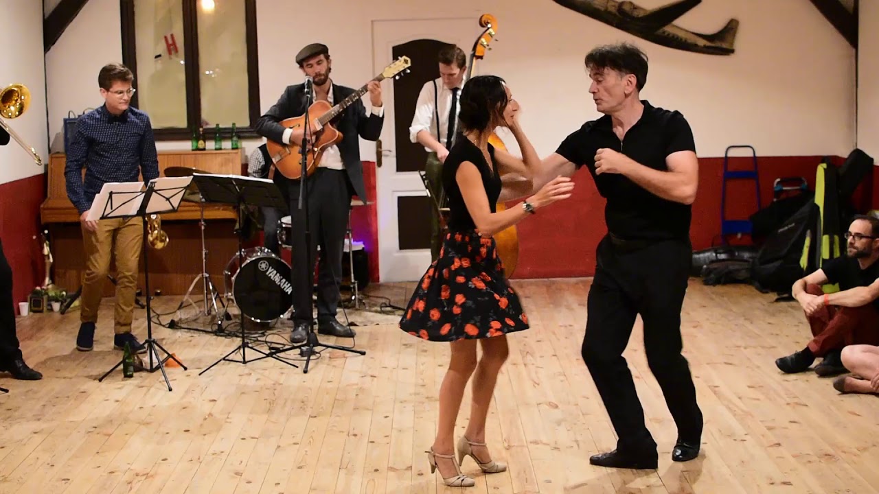 Les Chatons Swingueurs   Paris Blues Lindy Balboa Workshop 4   Solen et Laurent