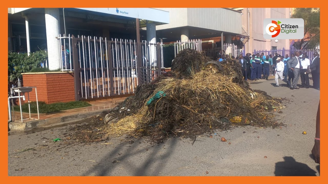 “Come down your high horses we talk,” Nairobi County tells KPLC after dumping trash at their gate