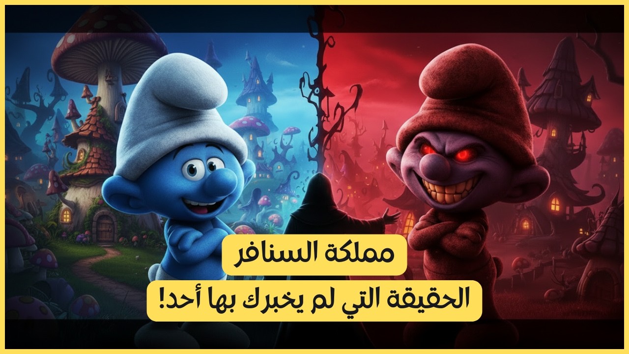 مملكة السنافر براءة الطفولة أم عالم الظلال؟ الحقيقة التي لم يخبرك بها أحد!