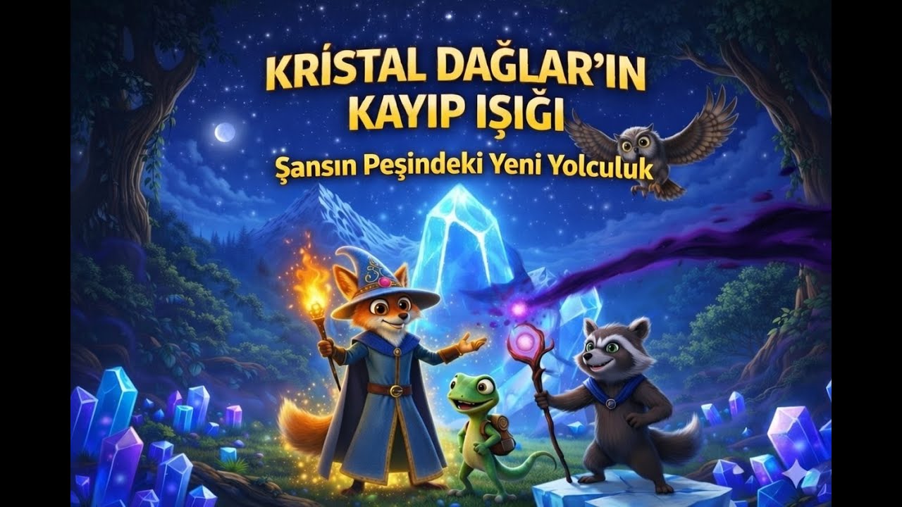 Yeni Nesil Uyku Masalı | Kristal Dağlar'ın Kayıp Işığı – Şansın Peşindeki Yeni Yolculuk