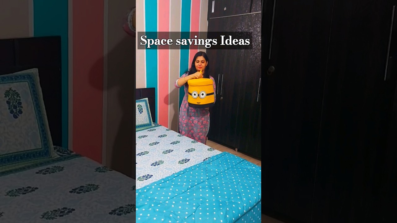 4 Space Saving Ideas/More stuff in less space #spacesavingideas #homeorganization #diyorganization