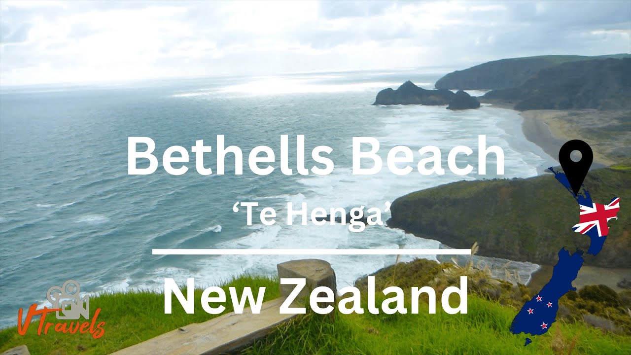 Bethells Beach (Te Henga) 🌊 | Wild West Coast New Zealand in 4K | Nature Relaxation 🇳🇿