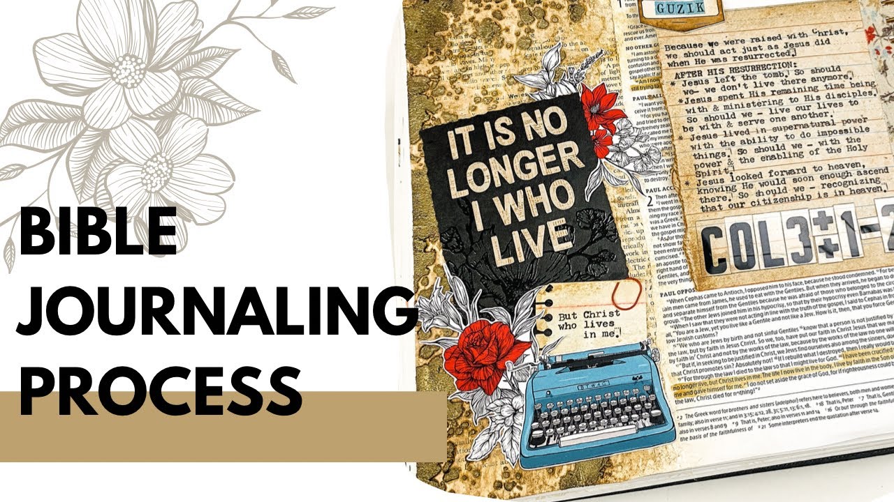 Bible Journaling Process | 