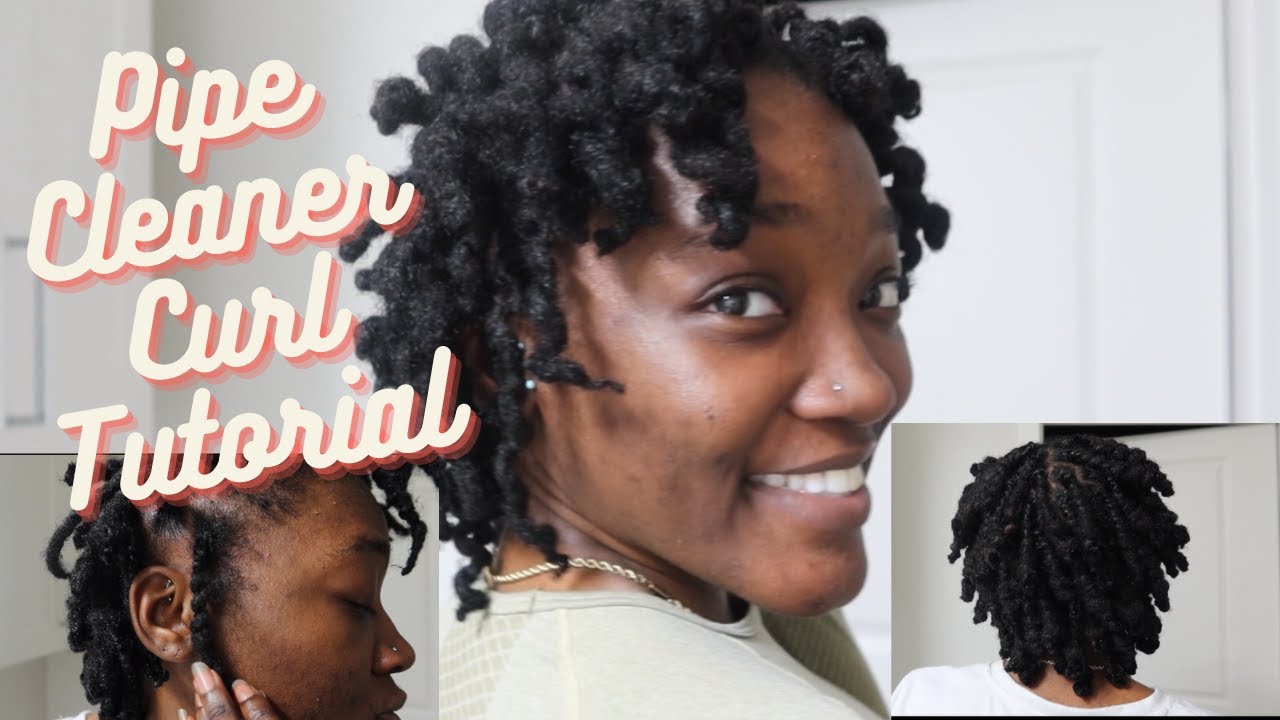 Pipe Cleaner Curls | Short/Medium Length Locs