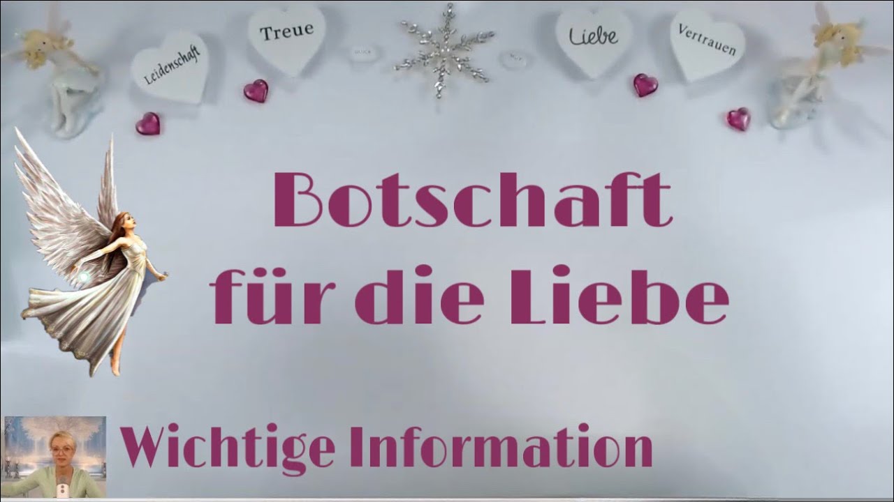 Wichtige Engelbotschaft f&uuml;r dich 🎁 Botschaft der Liebe&hearts;️