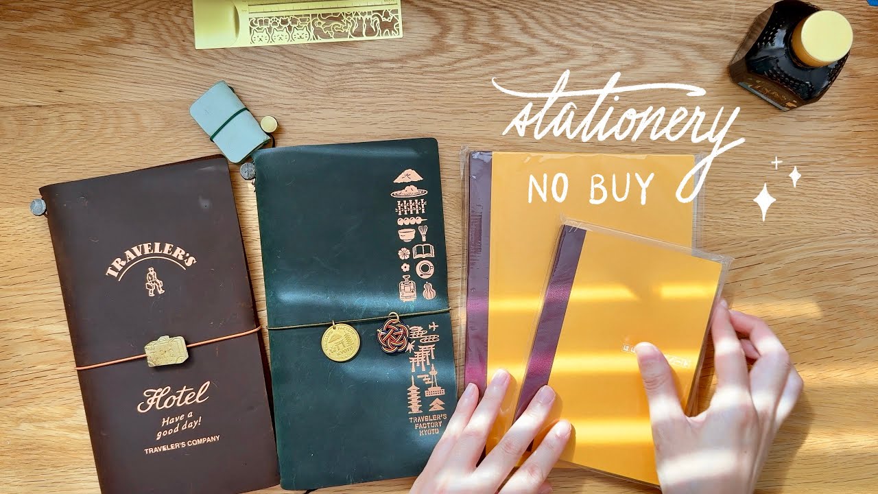 stationery no-buy ✿ planner and journaling supplies I don&rsquo;t need