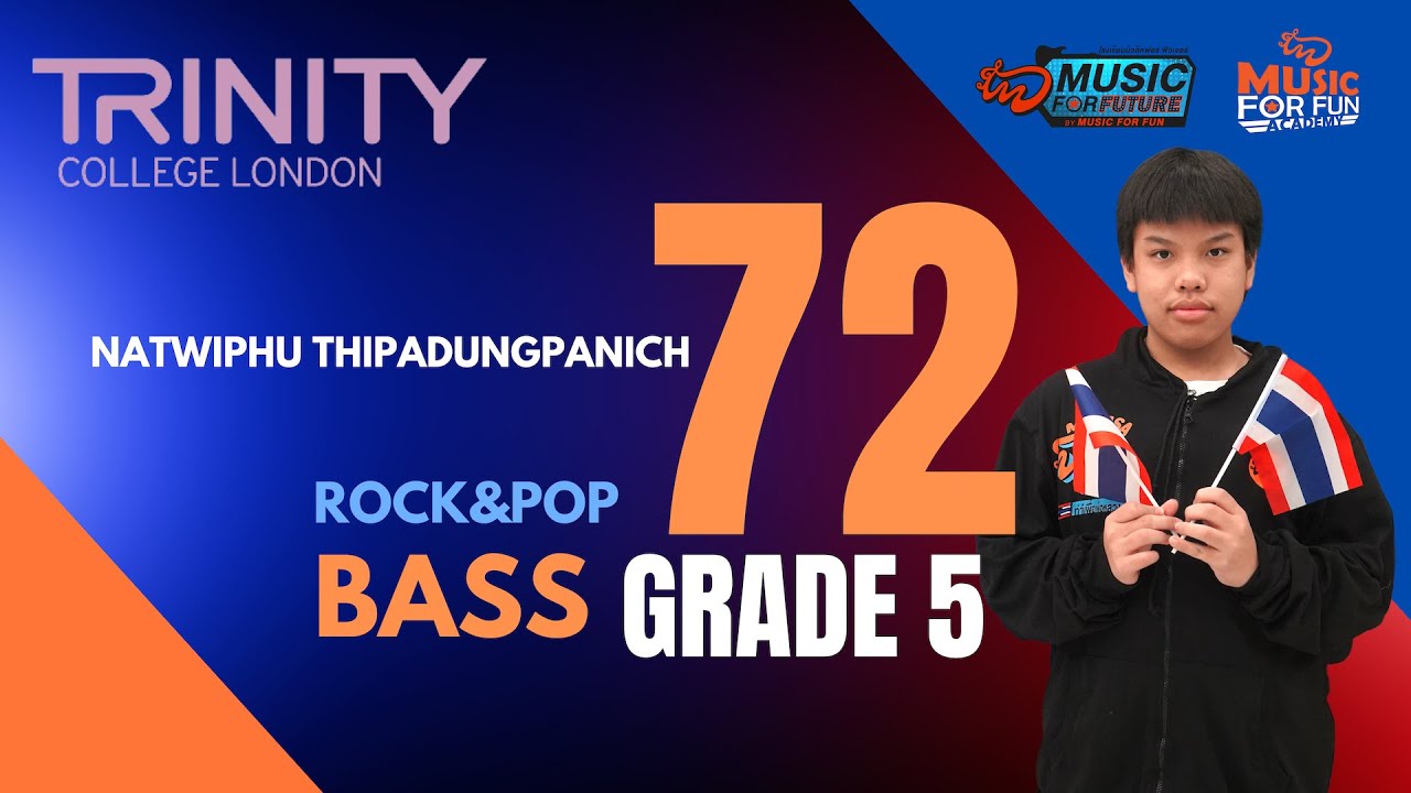 TRINITY COLLEGE LONDON  ROCK & POP BASS GRADE 5 | NATWIPHU THAIPADUNGPANICH