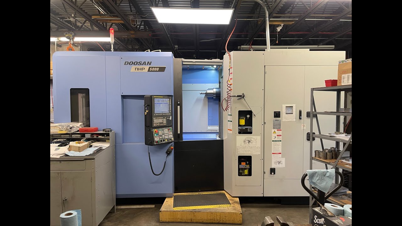 Doosan NHP-5000 Horizontal Machining Center, Prime Machinery 516-922-7977