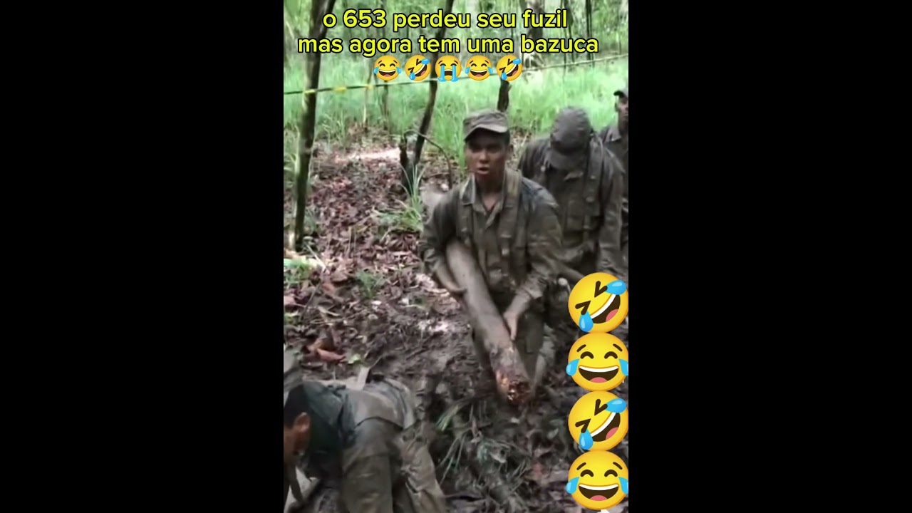 Soldado bisonho 😂