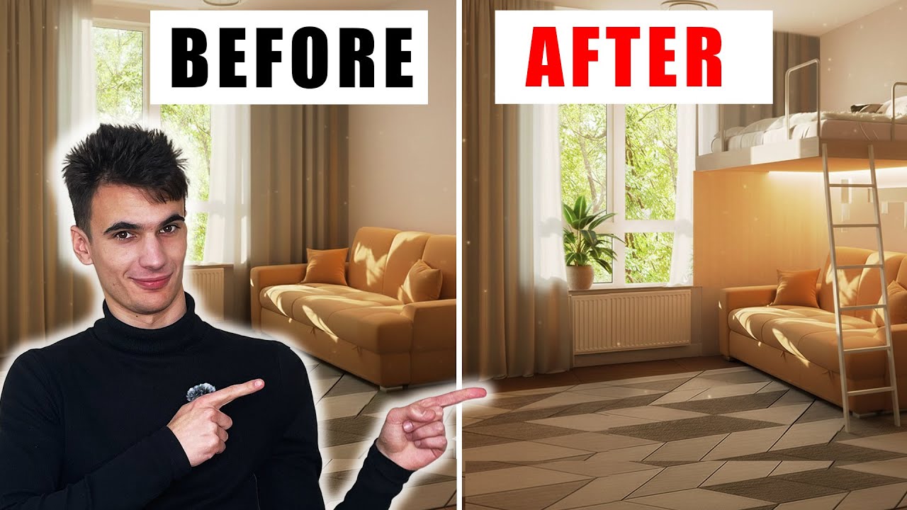 How to convert living room to bedroom with 7 LIFE - CHANGING ideas 
