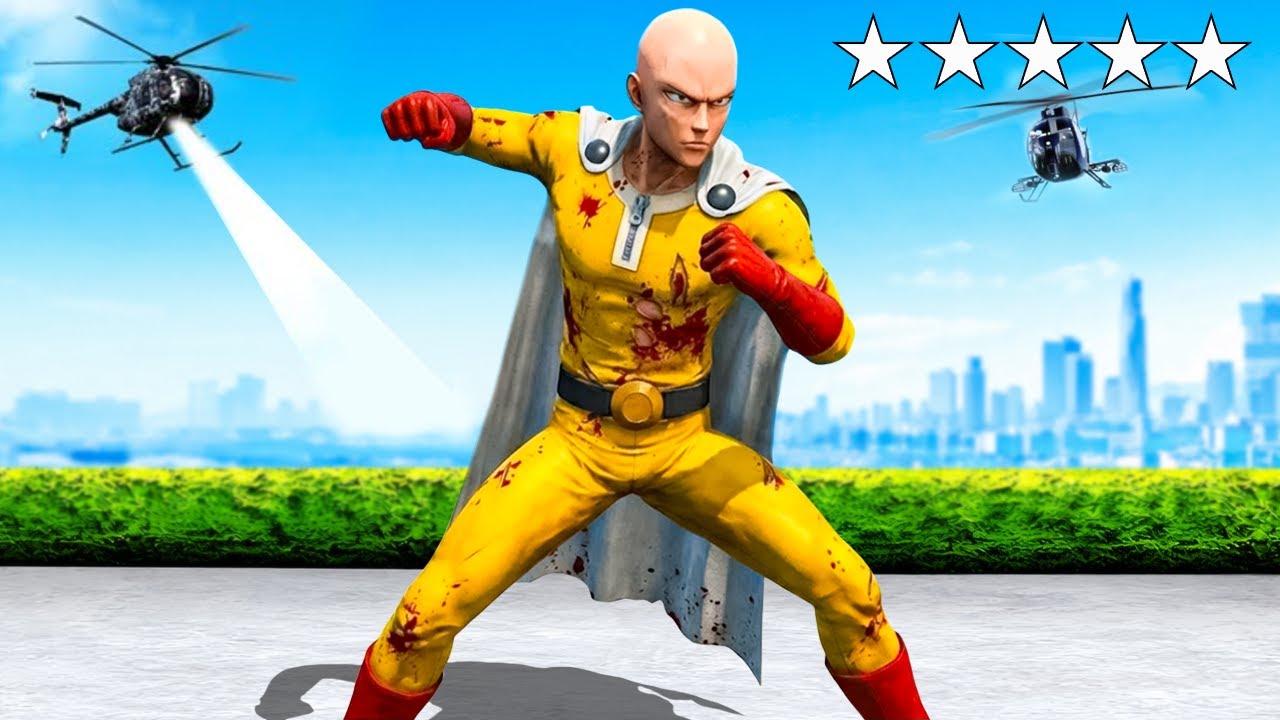 DEVENIR ONE PUNCH MAN SUR GTA 5 ! (Saitama)