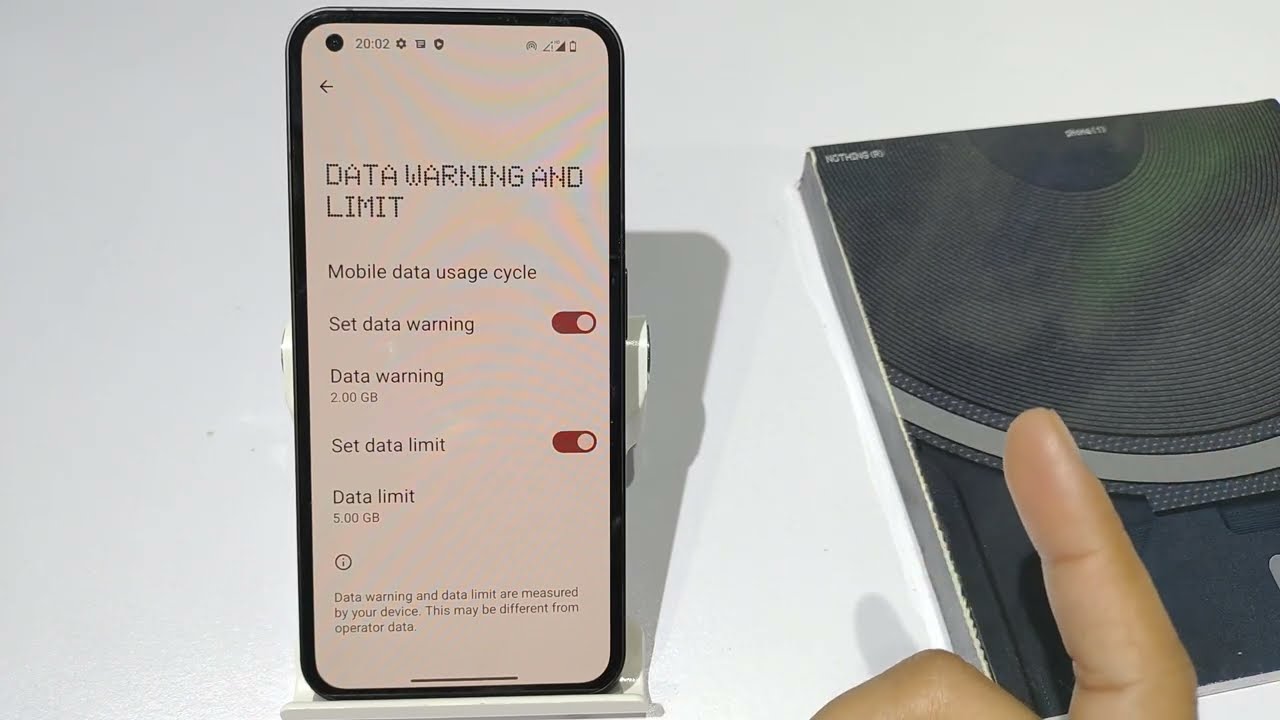 How to Show Data Usage on Notification Bar in Nothing phone 1 | Data Limit Settings | Set Data Usage