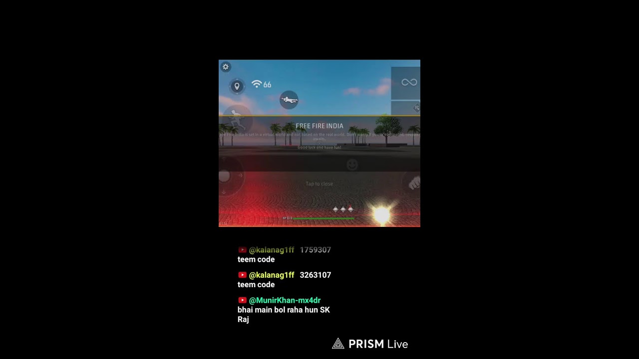 Live streaming of CUT-1FF